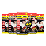 SAS Pest Control 48PCE Mice Rat Traps Peanut Scented Poison Free Non-Toxic