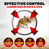 SAS Pest Control 48PCE Mice Rat Traps Peanut Scented Poison Free Non-Toxic