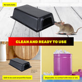 SAS Pest Control 48PCE Rat Mice Tunnel Traps Non-Toxic Effective 80 x 150mm