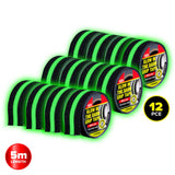 Handy Hardware 12PCE Grip Tape 8 Hour Glow In The Dark Grit Surface 5m