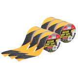 Handy Hardware 12PCE Hazard Tape High Visibility & Grip Waterproof 5m x 50mm