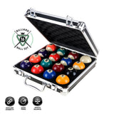 SAS Sports Pool Ball Set With Aluminium Carry Case Premium Quality