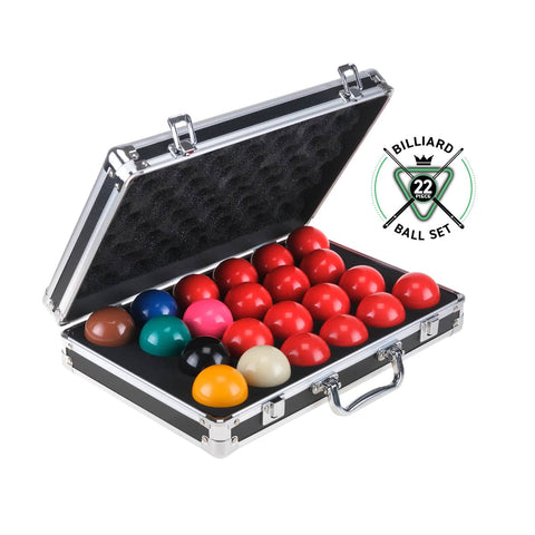 SAS Sports Snooker Ball Set With Aluminium Carry Case Premium Quality