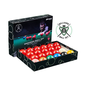 SAS Sports Snooker Ball Boxed Set Premium Quality & Durability Gloss Finish