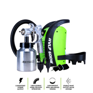 Taipan® 1000ml Paint Spray Gun Various Spray Patterns 600W Powerful Motor