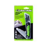 Taipan&reg; Twin Blade Folding Knife Aluminium Handle Carbon Vanadium Steel