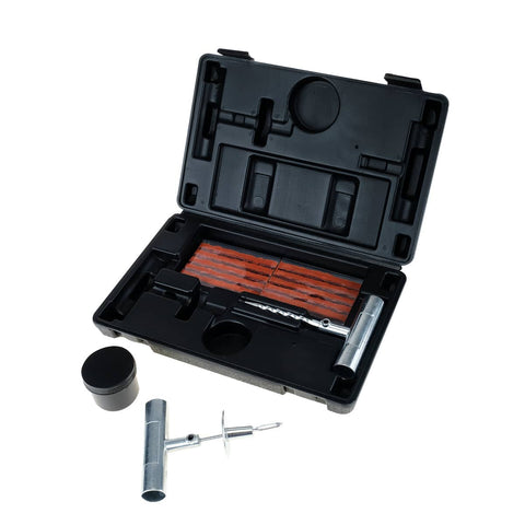 Taipan&reg; 25PCE Tyre Puncture Repair Kit With Storage Case Professional Design