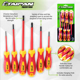 Taipan&reg; 6PCE VDE Insulated Screwdriver Set 1000V Safe Premium Quality