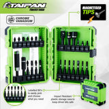 Taipan&reg; 26PCE Impact Bit Set Magnetic Tips Various Heads Storage Case