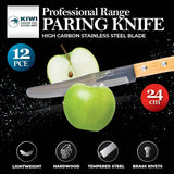 KIWI 12PCE Pairing Knife Premium Professional Range Tempered Steel Blade 24cm