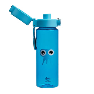Blue Leak Proof Flip and Clip Water Bottle