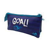 Football Tri-Compartment Pencil Case