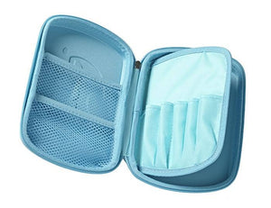 Hard Top Pencil Case - Blue