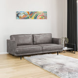 Rosie 3 Seater Sofa Fabric Uplholstered Lounge Couch Grey