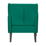 Bianca Accent Sofa Arm Chair Fabric Uplholstered Lounge Couch - Green