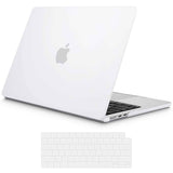 15 inch Air 2023 MacBook Air Matte Case  A2941 M2 Chip Hard Shell Case Keyboard Cover White