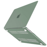 15 inch Air 2023 MacBook Air Matte Case  A2941 M2 Chip Hard Shell Case Keyboard Cover Midnight Green