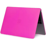 MacBook Air 13 Inch Case 2020 2019 2018, A1932, A2179, A2337 Shell Case Keyboard Cover Hot Pink