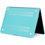 MacBook Air 13 Inch Case 2020 2019 2018, A1932, A2179, A2337 Shell Case Keyboard Cover tiffany blue