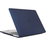 navy blue MacBook Pro 13 inch 2020 A2338 A2251 A2289  Matte Shell Case Keyboard Cover Touch Bar