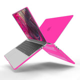 Hot Pink MacBook Pro 13 Inch Case 2016-2023 M1 M2 A2338 A2289 A2251 A2159 Hard Shell Case Keyboard Cover