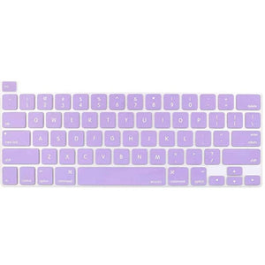 Purple MacBook Pro 13 inch 2020 A2338 A2251 A2289 Matte Shell Case Keyboard Cover Touch Bar