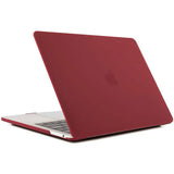 Dark Red MacBook Pro 13 inch 2020 A2338 A2251 A2289 Matte Shell Case Keyboard Cover Touch Bar