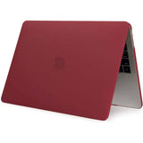 Dark Red MacBook Pro 13 inch 2020 A2338 A2251 A2289 Matte Shell Case Keyboard Cover Touch Bar