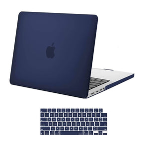 MacBook Pro 14 Max Inch Case 2023 2022 2021 M2 A2779 M1 A2442 Hardshell Case Keyboard Cover Blue