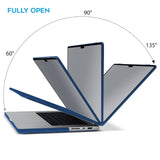 MacBook Pro 14 Max Inch Case 2023 2022 2021 M2 A2779 M1 A2442 Hardshell Case Keyboard Cover Blue