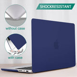 MacBook Pro 14 Max Inch Case 2023 2022 2021 M2 A2779 M1 A2442 Hardshell Case Keyboard Cover Blue