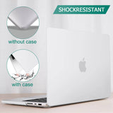 MacBook Pro 14 Max Inch Case 2023 2022 2021 M2 A2779 M1 A2442 Hardshell Case Keyboard Cover White