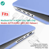 MacBook Pro 14 Max Inch Case 2023 2022 2021 M2 A2779 M1 A2442 Hardshell Case Keyboard Cover