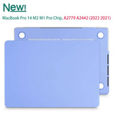 MacBook Pro 14 Max Inch Case 2023 2022 2021 M2 A2779 M1 A2442 Hardshell Case Keyboard Cover