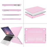 MacBook Pro 14 Max Inch Case 2023 2022 2021 M2 A2779 M1 A2442 Hardshell Case Keyboard Cover Pink