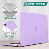 MacBook Pro 14 Max Inch Case 2023 2022 2021 M2 A2779 M1 A2442 Hardshell Case Keyboard Cover Purple