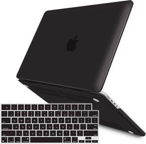 MacBook Pro 16 inch Case 2023 2022 2021 M2 A2780 A2485 M1 Pro/Max Hard Shell Case Keyboard Cover Black