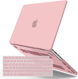 MacBook Pro 16 inch Case 2023 2022 2021 M2 A2780 A2485 M1 Pro/Max Hard Shell Case Keyboard Cover Sold Pink