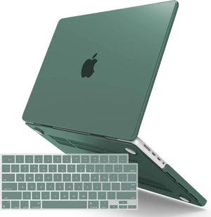 MacBook Pro 16 inch Case 2023 2022 2021 M2 A2780 A2485 M1 Pro/Max Hard Shell Case Keyboard Cover Midnight Green