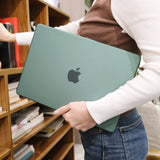 MacBook Pro 16 inch Case 2023 2022 2021 M2 A2780 A2485 M1 Pro/Max Hard Shell Case Keyboard Cover Midnight Green