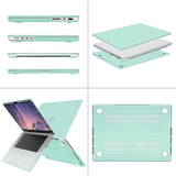 MacBook Pro 16 inch Case 2023 2022 2021 M2 A2780 A2485 M1 Pro/Max Hard Shell Case Keyboard Cover Green