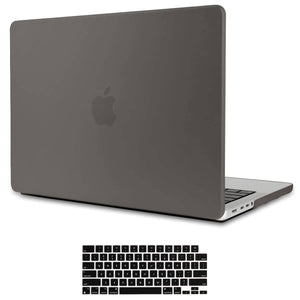 MacBook Pro 16 inch Case 2023 2022 2021 M2 A2780 A2485 M1 Pro/Max Hard Shell Case Keyboard Cover Grey