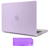 MacBook Pro 16 inch Case 2023 2022 2021 M2 A2780 A2485 M1 Pro/Max Hard Shell Case Keyboard Cover Purple