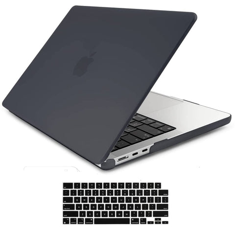 2023 2022 MacBook Air 13 inch case M2 Model A2681 Hard Shell Case Keyboard Cover Black