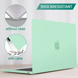 2023 2022 MacBook Air 13 inch case M2 Model A2681 Hard Shell Case Keyboard Cover Green