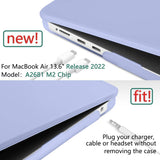 2023 2022 MacBook Air 13 inch case M2 Model A2681 Hard Shell Case Keyboard Cover