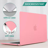 2023 2022 MacBook Air 13 inch case M2 Model A2681 Hard Shell Case Keyboard Cover Pink