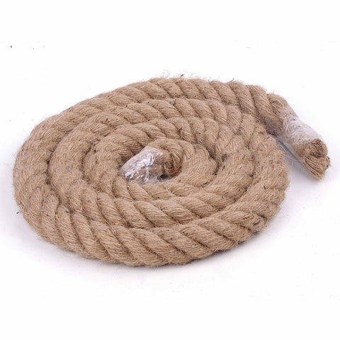 2m Sisal 40mm Rope Natural Twine Cord Thick Jute Hemp Manila  Crafting Home Decor