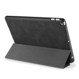 IPad 10.2 2019 7th Pencil Holder Slim Smart TPU PU leather Soft Edge Case Black