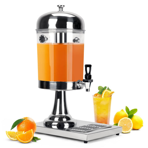 8L Commercial Restaurant Buffet Beverage Juice Beverage Dispenser Drink Container